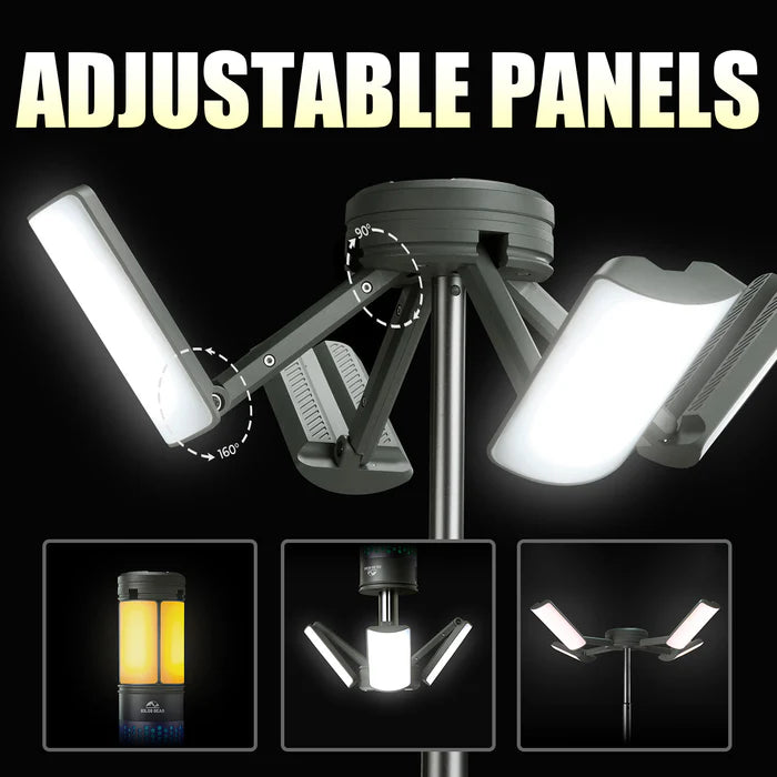 Rover Camping Light X | 5-in-1 Extendable Magnetic Outdoor Lantern With Power Bank