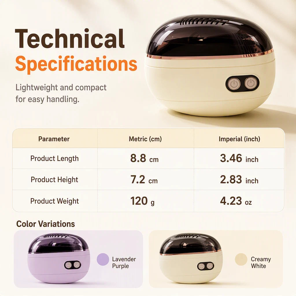 💅 2-in-1 Electric Nail Clipper & Smoother 🌟 Trim tough nails easily without squeezing, straining, or messy clippings.