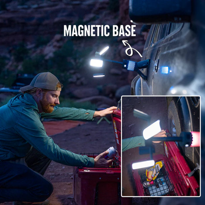 Rover Camping Light X | 5-in-1 Extendable Magnetic Outdoor Lantern With Power Bank