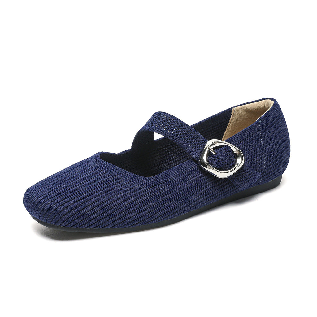 Limited Time Buy 1 Get 1 FREE｜Wide-Toe Healthy Mary Jane Comfort Flats