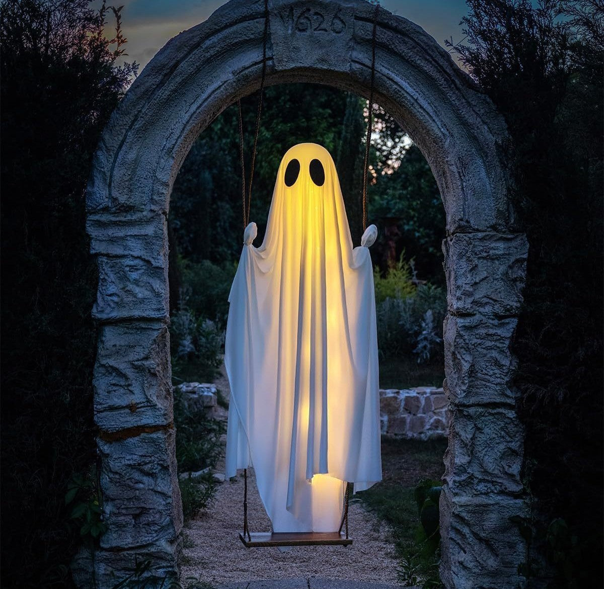 Lighted Swing Ghost Halloween Decor | Limited Time Special Offer，Hurry Before Halloween！