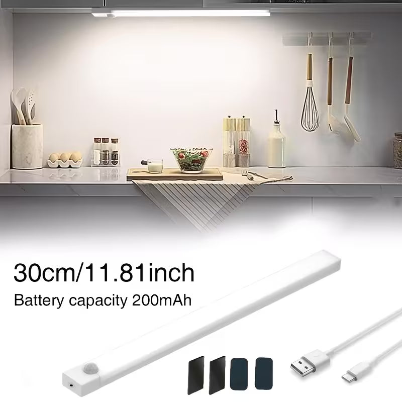 🔥Buy 1 Get 1 Free | Magnetic USB LED Under Cabinet Light, 28cm 3 Color Dimmable Eye-Care Desk Lamp