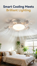 Limited‑Time Discount! 2‑in‑1 Ceiling Fan Light, Light & Cooling In One Unit