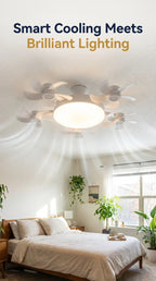 Limited‑Time Discount! 2‑in‑1 Ceiling Fan Light, Light & Cooling In One Unit