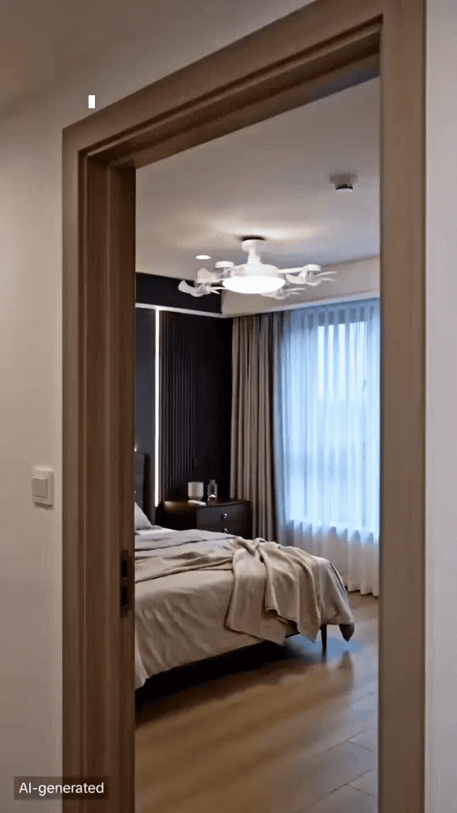 Limited‑Time Discount! 2‑in‑1 Ceiling Fan Light, Light & Cooling In One Unit