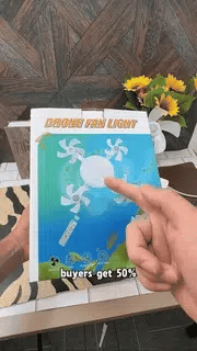 Limited‑Time Discount! 2‑in‑1 Ceiling Fan Light, Light & Cooling In One Unit