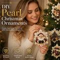 🎄 LIMITED-TIME 50% OFF! ✨ Christmas DIY Painting Hanging Ornaments Set – Pearl Shine, Fun Craft, Festive Decor ✨